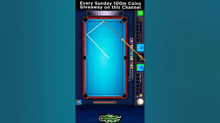 8 ball pool trick shot 😍 | 8 ball pool trick shots tutorial #8bptrickshots #8ballpool #shorts