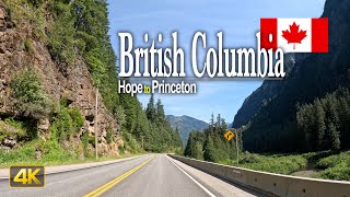 British Columbia, Canada 🇨🇦 Driving from Hope to Princeton on the Crowsnest Highway