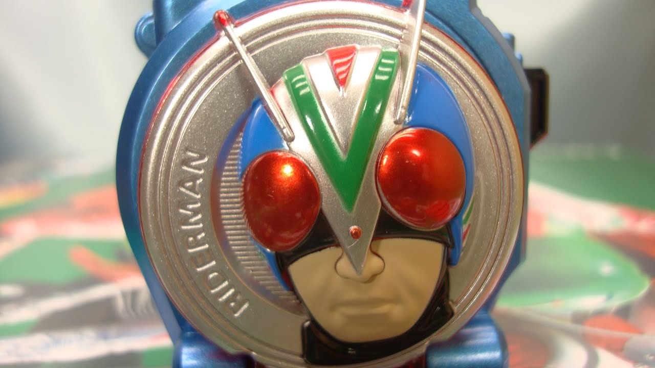 RIDERMAN] Voice Kamen Rider Gaim Capsule Lockseed Showa Rider