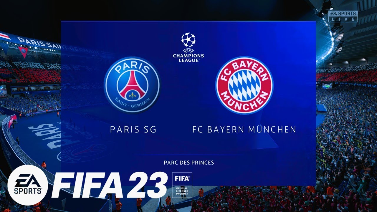 FIFA 23 - PSG Vs. FC Bayern - UEFA Champions League 22/23 Round of 16 | Full Match - YouTube