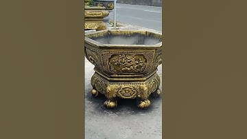 châu lục giác 90 sơn màu đồng tuyệt đẹp #khuonchau #shorts