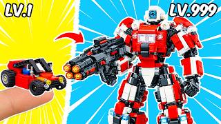 LEGO Building: Transformer Vehicle LEGO into Robot LEGO | POP Bricks