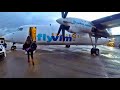 VLM are BACK! Fokker 50 flight experience, London City to Antwerp