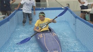 五輪・パラ競技を身近に 体験プロジェクト開始