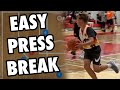 Easiest press break basketball plays for youth