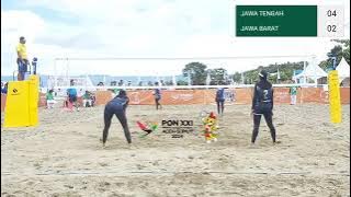 GRAND Final PUTRI || PON ACEH SUMUT XXI || VOLI PANTAI | JAWA TENGAH VS JAWA BARAT