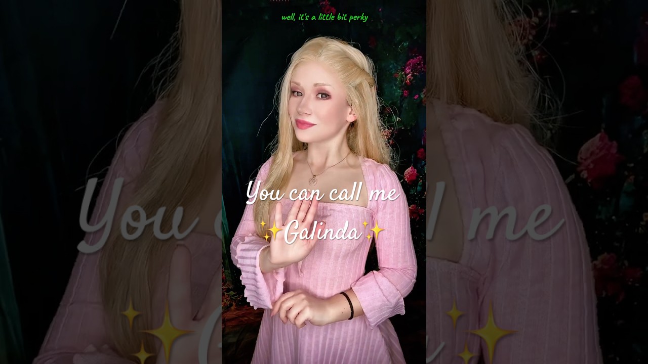 Can I call you Elphie? | Glinda Upland #cosplay | Wicked