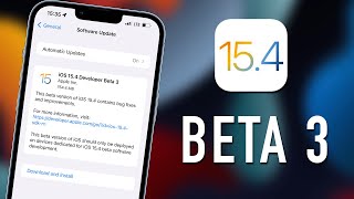 iOS 15.4 beta 3 - Más cambios y Mejoras en Rendimiento