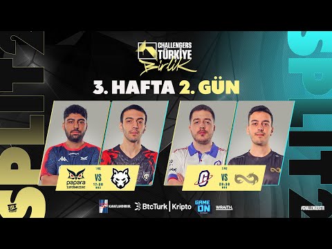 SUP 🆚 HOWL — GAL 🆚 EF | Challengers TR: Birlik 2. Split — 3. Hafta 2. Gün