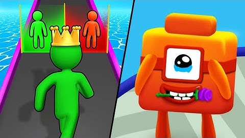 Giant Rush | Merge Number Cube 3D / All Level Gameplay: Android,iOS