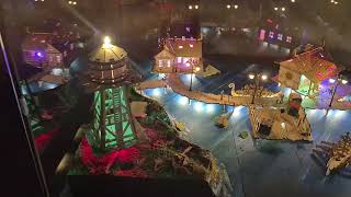 Viking Village in display case