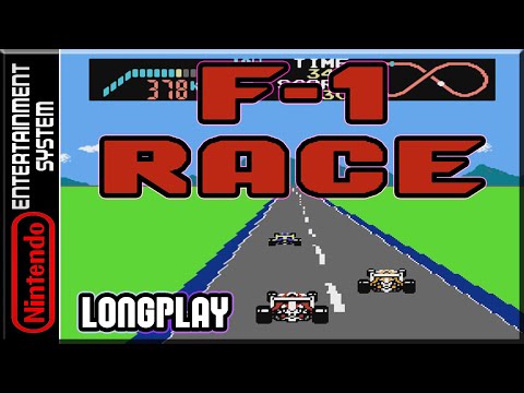 F-1 Race - Full Game 100% Walkthrough | Longplay - NES