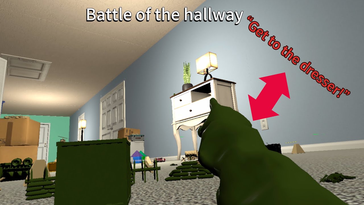 “Get to the dresser!” (Battle of the hallway) (ep.1)