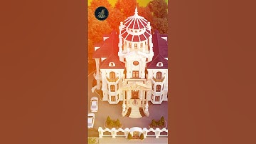 🏰Kiệt Tác Kiến Trúc 2025 | Lâu Đài Tân Cổ 3 Tầng ĐẲNG CẤP tại Lâm Đồng #shortvideo #lamdong #nhadep