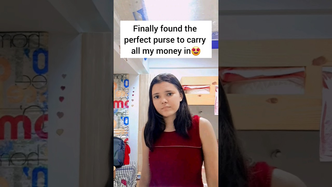 Found the perfect purse to carry my money👀🥰 
