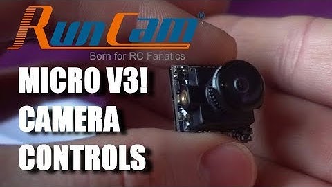 RunCam Micro Swift V3 - Camera Controls!