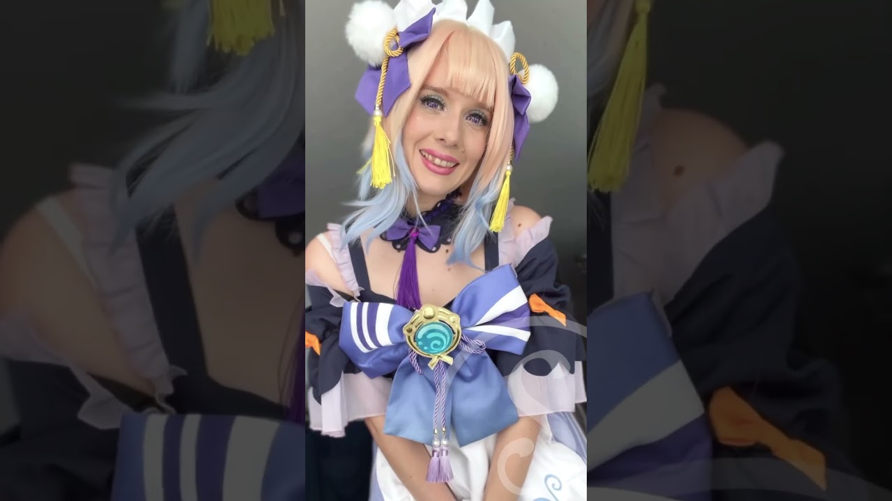 Maid Kokomi Cosplay 💦🐟