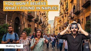 Naples, Italy 🇮🇹 4K Walking Tour : A Beautiful Day in Napoli : Immersive Italian Street Life