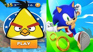 Sonic Dash - Angry Birds Character Chuck Unlocked