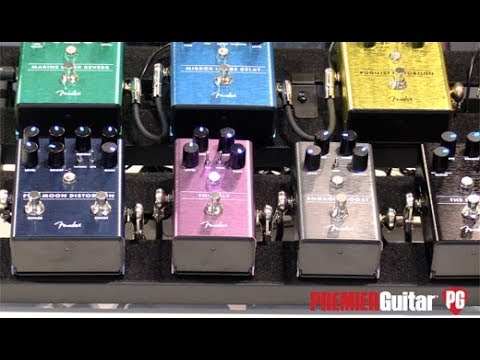 SNAMM '18 - Fender The Pelt, Full Moon Distortion & Engager
