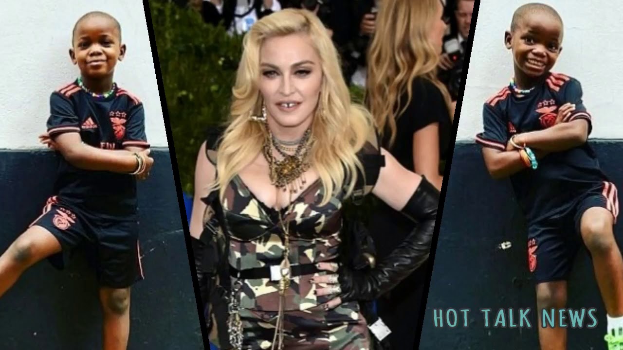 Madonna Shares Twins Stella And Esther Pose With Soccer Ball YouTube