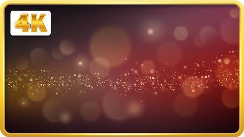 Red Bokeh background Video Loop