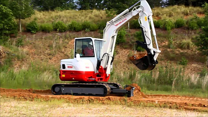 Takeuchi TB260 Tier 4 Final Compact Excavator
