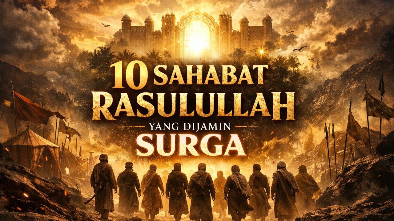 Kisah Nyata 10 Sahabat Rasulullah yang di jamin surga 