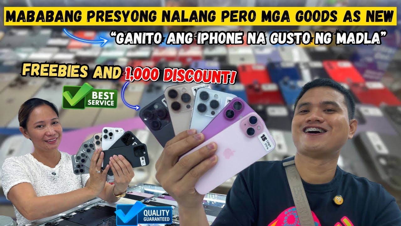 Ganito ang Murang Presyo ng IPhone, Makikinis at Sulit sa SAVINGS Mo + Freebies and 1,000 Discount!