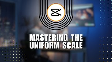 🔥 CapCut PC Beginners Tutorial: Mastering the Uniform Scale | Adjust Width, Height, and Rotation