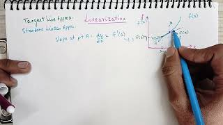 Linearization | Standard Linear Approximation | Tangent Line Approximation