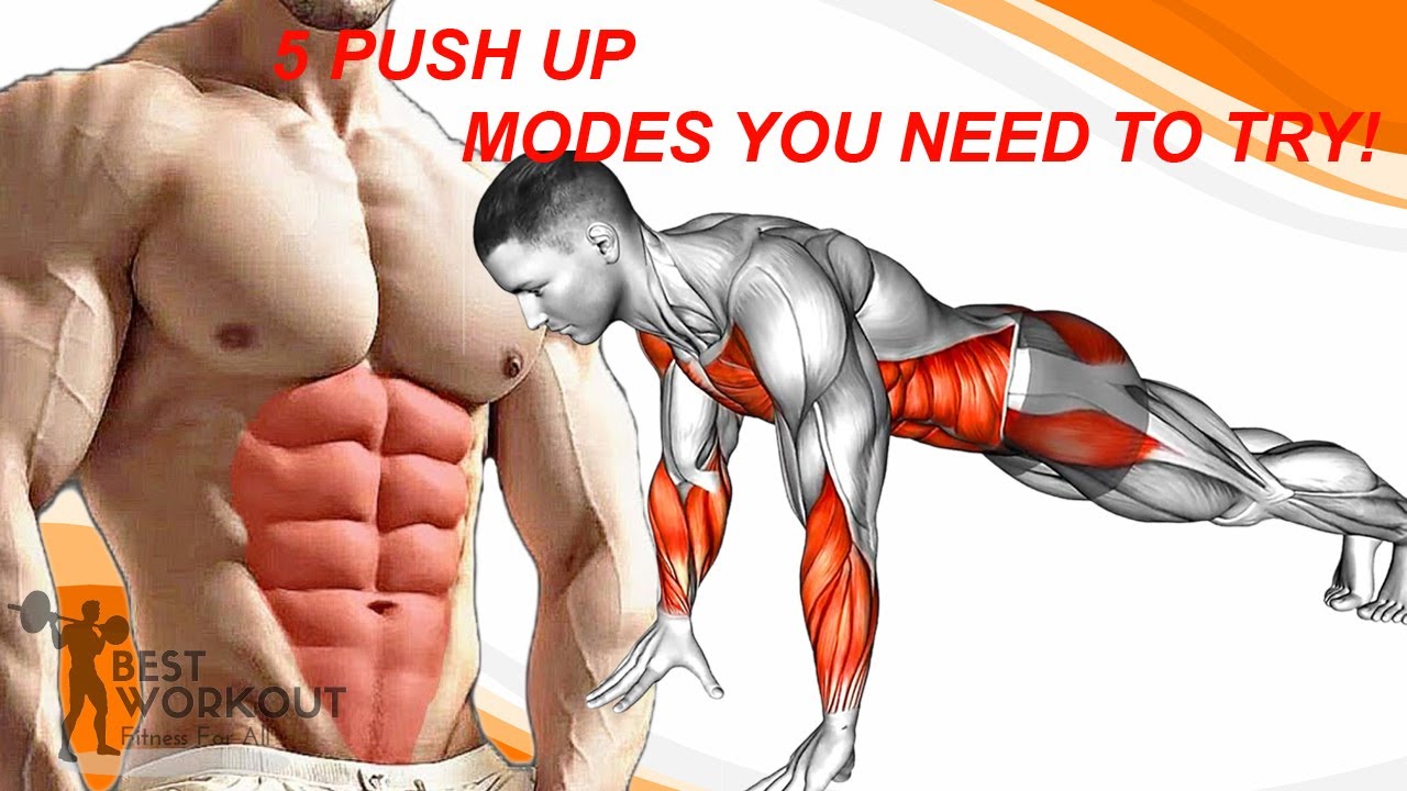 5 Push Up Moves You NEED To Try! - YouTube