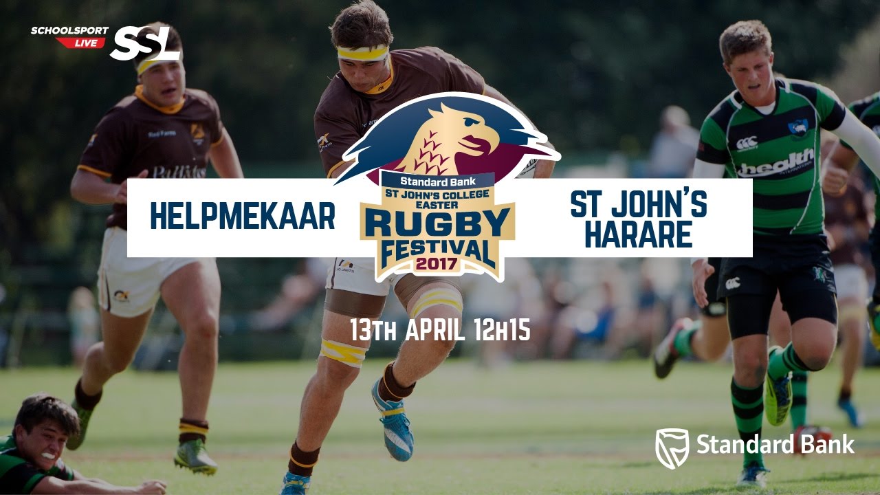St John's Fest: Helpmekaar XV vs St John’s Harare XV, 13 April 2017 - YouTube