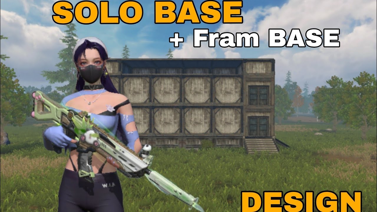 SOLO+Fram BASE DESIGN LAST DAY RULES SURVIVAL 😁😱