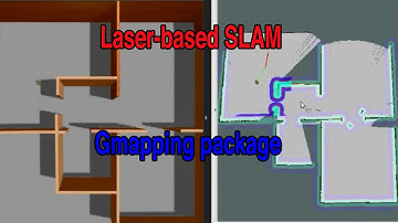 laser based SLAM using Gmapping