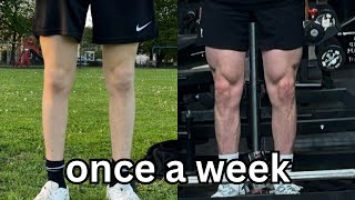 The Leg Workout That Blew Up My Legs (training once a week) by Tom Bidgood 1,687 views 3 months ago 4 minutes, 52 seconds