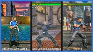 KURTIS STRYKER Graphic Evolution 1995-2011 Mortal Kombat | PSX PC XBOX |