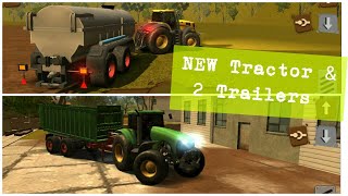 Farmer Sim 2018 - Ovilex (iOS/ Android)New Tractor & 2 New Trailers Gameplay Video screenshot 5