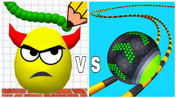 Going Balls vs Drow To Smash - ASMR Gameplay (Max Level, Math Games) 