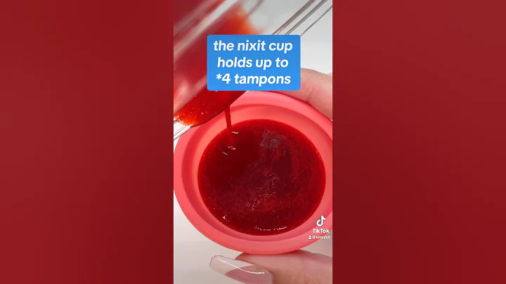 That’s a menstrual cup?! #periodpower #nixit #heavyperiods