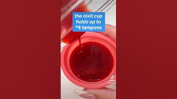 That’s a menstrual cup?! #periodpower #nixit #heavyperiods