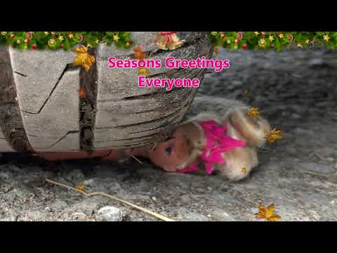 Toy Barbie Doll Car Crush Run Over Pedal Pump View Grey Sandals #asmr #crushing #crush #barbie #cute