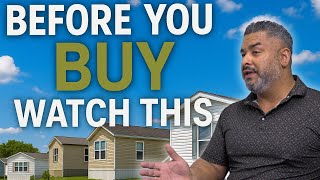 Tips to KNOW when buying a Mobile Home 🏠