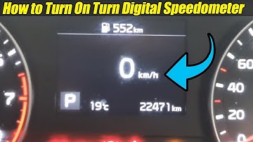 Kia Cerato 2019: How to Turn On Turn Digital Speedometer