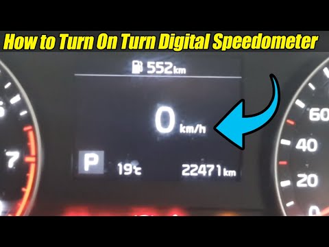 كيا سيراتو 2019 كيفية تشغيل عداد السرعة الرقمي