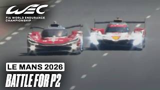 EPIC Battle for Second Place | 24 Hours of Le Mans 2026 | FIA WEC