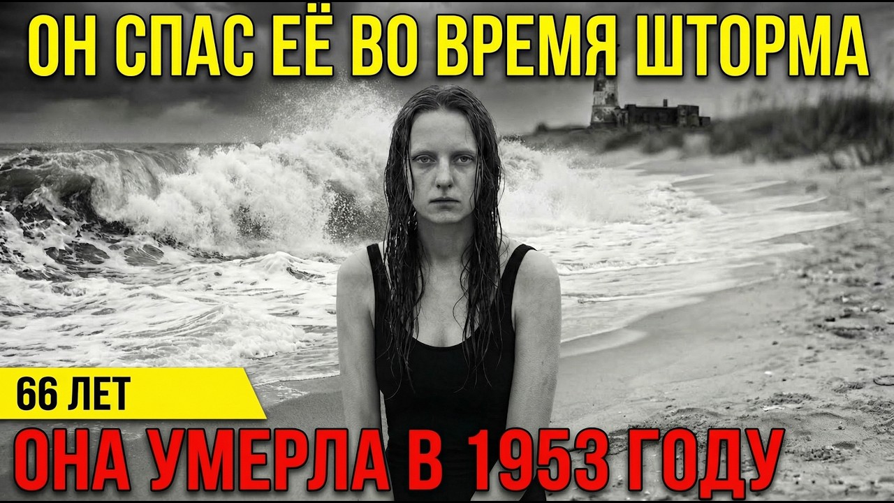 Он 19 ЛЕТ ЖИЛ ОДИН на маяке. Спас тонущую в ШТОРМ. Архив 1953 года объяснил — КТО ОНА БЫЛА