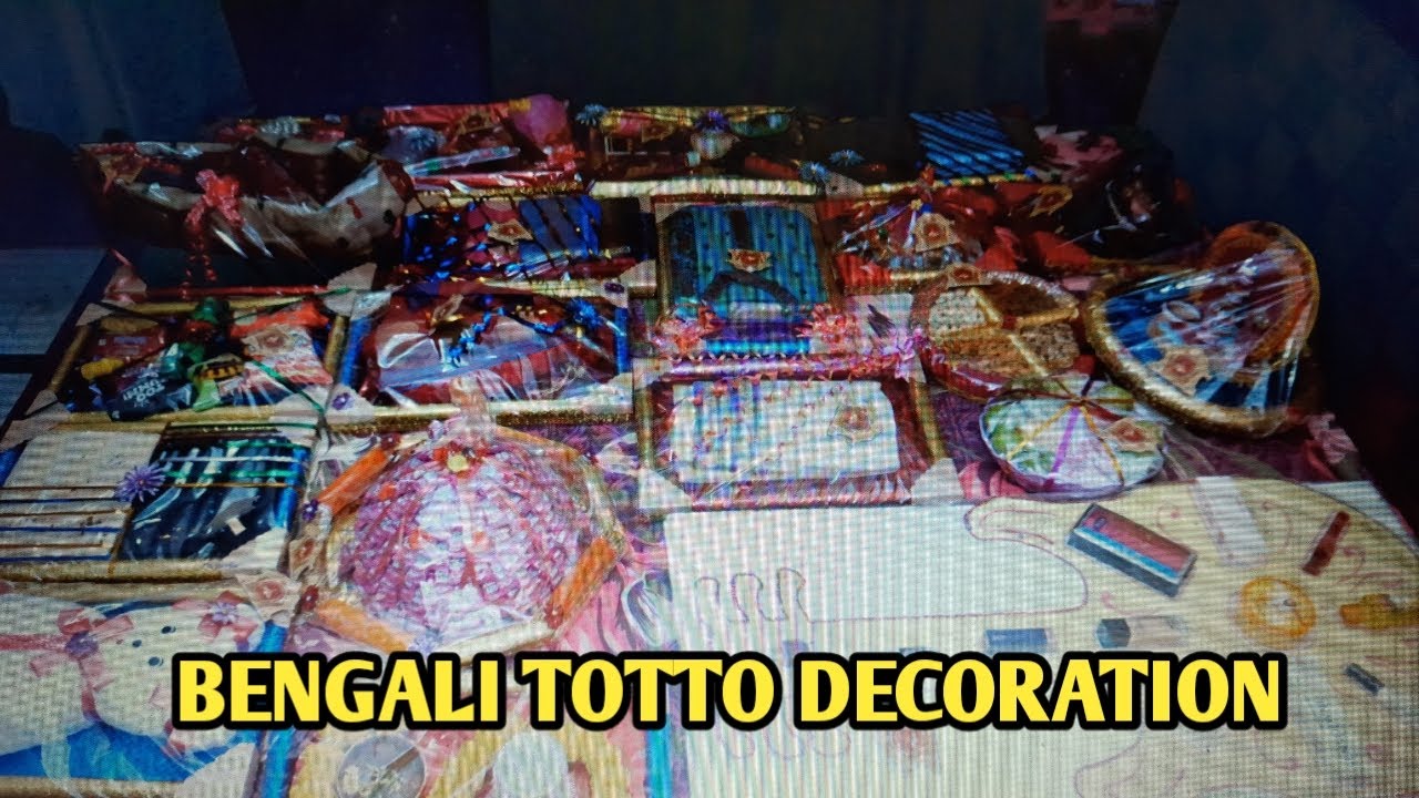 Bengali totto decorations. YouTube