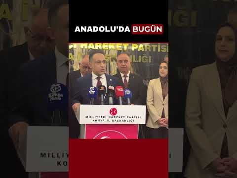 MHP Konya’dan güçlü mesajlar! Birlik, huzur ve istikrar vurgusu / Konya
