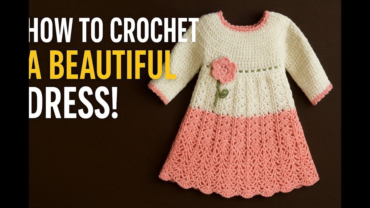 Latest Baby Crochet Dress & Cardigan Designs | En Trend Tığ İşi Bebek Elbise ve Hırka Modelleri